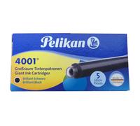 Cartucce lunghe per stilografiche 4001 GTP/5 - nero