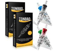 Cartucce miste - TONBAO 40PCS cartucce usa e getta di dimensioni miste # 12 3RL 5RL 7RL 9RL 3RS 5RS 7M1 9RM aghi
