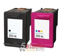 CARTUCCE NERO+COLORE 300XL PER HP ENVY 100 110 111 114 120 121