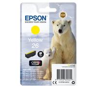 Epson 26 4.5 ml giallo originale blister cartuccia d'inchiostro per Expression Premium XP-510, 520, 600, 605, 610, 615, 620, 625, 700, 710, 720, 800, 810, 820