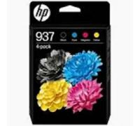 Cartucce originali hp 937 4s6w2ne 4s6w3ne 4s6w4ne 4s6w5ne 6c400ne
