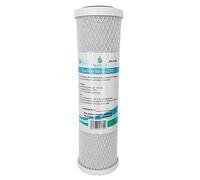 Cartucce per filtro ad acqua a barre AquaHouse AH-CTO5 10 "per acqua potabile, sistemi ad osmosi inversa, adatta a tutti gli alloggiamenti a filtro da 10"