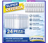 cartucce ricarica polifosfati cartuccia anticalcare per dosatori caldaia