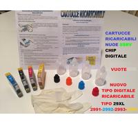 CARTUCCE RICARICABILI 29 /29XL PER EXPRESSION HOME XP-342 AUTORESETTANTI