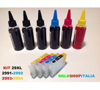 CARTUCCE RICARICABILI 29XL PER EXPRESSION XP-435 ORIGINALI INKJET RESET A.R.C.