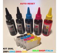 CARTUCCE RICARICABILI 29XL PER EXPRESSION XP-445 ORIGINALI INKJET RESET A.R.C.