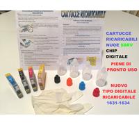 CARTUCCE RICARICABILI AUTORESET PER EPSON STAMPANTE WF2650WF, WF2010,