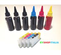 CARTUCCE RICARICABILI CHIP 18XL COMPATIBILE + 600ML PER XP-405WH XP-412 XP-415