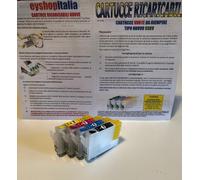 Cartucce Ricaricabili per EPSON 16XL WORKFORCE WF2630 CARTA INCHIOSTRO ACCESSORI
