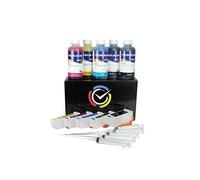 Cartucce Ricaricabili per Epson con 500ml inchiostro di altà qualità Inktec s...