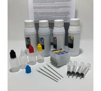 Cartucce ricaricabili per Epson Expression Home XP-2100 XP-2105 Auto reset