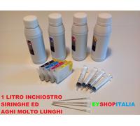 CARTUCCE RICARICABILI PER EPSON STAMPANTE WORKFORCE WF2630 AUTO RESET A.R.C.