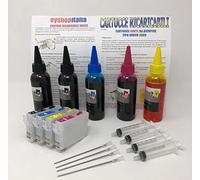 CARTUCCE RICARICABILI PER EPSON WORKFORCE WF-2750 WF-2760 WF-2750DWF WF-2760DWF