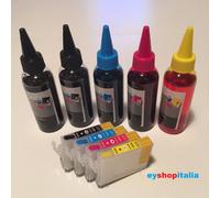 CARTUCCE RICARICABILI PER EPSON WORKFORCE WF2520NF AUTO RESET A.R.C.