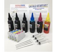 CARTUCCE RICARICABILI PER STAMPANTE 18XL-HQR EPSON XP 312 315 322 325