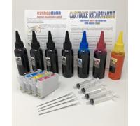 CARTUCCE RICARICABILI PER STAMPANTE 18XL-HQR EPSON XP 312 315 322 325