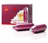 Isi ricariche sifone per panna montata, 3 confezioni da 10 pezzi azoto n2o - 8051085352296