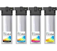 Cartucce T11D1 Per Epson WorkForce pro WF-C5390DW WF-C5390DN WF-C5390DW 4pz