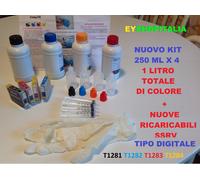 KIT CARTUCCE COMPATIBILI ORIGINALI INKJET T1281-1284 PER STAMPANTE BX305F
