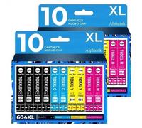 20 CARTUCCE T604XL EPSON XP-2200 XP-2205 XP-3200 XP-3205 XP-4200 XP-4205 WF-2910