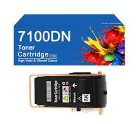 Cartucce toner 7100DN ad alta resa 5000 pagine compatibili per 106R02605 106R02599 106R02600 106R02601 sostitutive per stampante Xerox Phaser 7100N 7100DN,7100DN-BK