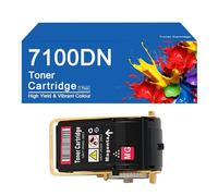 Cartucce toner 7100DN compatibili per 106R02605 106R02599 106R02600 106R02601 sostitutive per stampante Xerox Phaser 7100N 7100DN, stampa nitida,7100DN-M