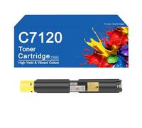 Cartucce toner a 4 colori C7120 ad alta capacità 31000 pagine compatibili per stampante Xerox VERSALINK C7120 C7125 C7130, stampa chiara,C7120 -Y