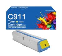 Cartucce toner ad alta capacità compatibili con le stampanti OKI C911 C931 C941dn, facili da installare e utilizzare.,C911-Yellow