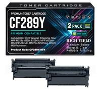 Cartucce toner CF289X 89Y per HP M528z M528c E52645c M528dn M528f E52645dn M507dn M507dng M507n M507x,CF289Y-2PC