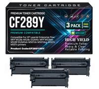 Cartucce toner CF289X 89Y per HP M528z M528c E52645c M528dn M528f E52645dn M507dn M507dng M507n M507x,CF289Y-3PC
