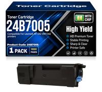 Cartucce toner compatibili 24B7005 con chip, ad alta capacità e ad alta resa, adatte per Lexmark M1342 XM1342 Stampanti