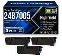 Cartucce toner compatibili 24B7005 con chip, ad alta capacità e ad alta resa, adatte per Lexmark M1342 XM1342 Stampanti