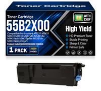 Cartucce toner compatibili 55B2X00 (55B2000 55B2H00) con chip per Lexmark MS331 MS431 MX331 MX431 MS431dn MS431dw MX431adn MX432adwe MS331dn MX331adn Stampanti