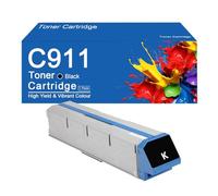 Cartucce toner compatibili ad alta capacità per stampanti OKI C911 C931 C941dn, per stampe nitide e di alta qualità.,C911-Black