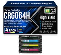 Cartucce toner compatibili CRG-064H con chip, ad alta capacità e resa per Canon i-SENSYS MF735cx MF830C MF832Cdw LBP722Cdw LBP722CX LBP732Cx LBP720C