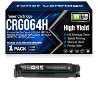 Cartucce toner compatibili CRG-064H con chip, ad alta capacità e resa per Canon i-SENSYS MF735cx MF830C MF832Cdw LBP722Cdw LBP722CX LBP732Cx LBP720C