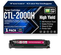 Cartucce toner compatibili CTL 2000H CTL 2000HK CTL 2000HM CTL 2000HC CTL 2000HY per Pantum CP2200DW CM2200FDW CP2200DN CM2200FDN Stampanti con chip Alta resa