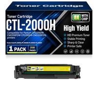 Cartucce toner compatibili CTL 2000H CTL 2000HK CTL 2000HM CTL 2000HC CTL 2000HY per Pantum CP2200DW CM2200FDW CP2200DN CM2200FDN Stampanti con chip Alta resa