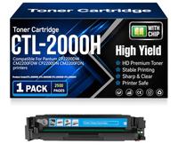 Cartucce toner compatibili CTL 2000H CTL 2000HK CTL 2000HM CTL 2000HC CTL 2000HY per Pantum CP2200DW CM2200FDW CP2200DN CM2200FDN Stampanti con chip Alta resa