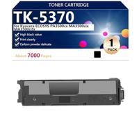 Cartucce Toner Compatibili TK-5370 per Kyocera ECOSYS PA3500cx MA3500cix MA3500cif Stampanti, Trasparente e Durevole,Black