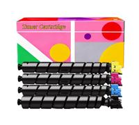 Cartucce Toner Compatibili TK-8555 TK-8555K TK-8555C TK-8555M TK-8555Y per Kyocera TASKalfa 6054ci 7054ci - Nero (30000 pagine) o Ciano Magenta Giallo (24000 pagine ciascuno)(CMYK Set)