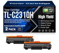Cartucce toner compatibili TL-C2310H con chip, ad alta capacità e ad alta resa, adatte per Pantum BP2300 BP2300W BM2300 BM2300W BM2300A BM2300AW BW2302 BW2302W Stampanti,TLC2310H-2PC