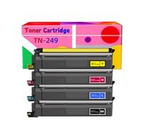 Cartucce toner compatibili TN249 - Nero 4500 pagine, Colore 4000 pagine con unità tamburo DR248CL per stampanti Brother HL - L8230CDW/L8240CDW e MFC - L8340CDW(CMYK Set,Standard Yield)