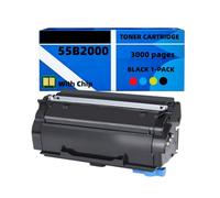 Cartucce toner da 3000 pagine (55B2000) Compatibili con Lexmark MS331dn MS431dn MS431dw MX331adn MX431adw MX431adn MX432adwe MS331 MS431 MX331 MX431 Stampante