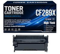 Cartucce toner M528z M528c E52645c Compatibili CF289X 89X per HP MFP M528dn M528f E52645dn M507dn M507dng M507n M507x Stampanti con chip 10000 pagine,CF289X-1PC
