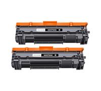 Cartucce toner nero 44A CF244A compatibili con HP 44A CF244A per stampanti Laserjet Pro M15w M15a MFP M28w M28a M16w M16a M29w M29a M29 (2 nere, 2000 pagine)