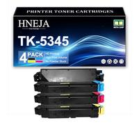 Cartucce Toner TK-5345 K/C/M/Y per Kyocera TASKalfa 352ci Stampante, Cartuccia Toner Ricambio Ad Alta Capacità 1T02ZL0NL0 1T02ZLCNL0 1T02ZLBNL0 1T02ZLANL0,4 Colors-1 Pack