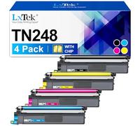 Cartucce toner TN248 compatibili per Brother TN-248 per Brother MFC-L3740CDWE MFC-L3760CDW HL-L3240CDW HL-L3220CWE DCP-L3560CDW MFC-L3740CDW MFC-L8390CDW DCP-L3520CDWE (B/C/M/Y, confezione da 4)