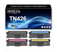 Cartucce Toner TN426 per Brother MFC-L8690CDW MFC-L8900CDW HL-L8260CDW HL-L8360CDW DCP-L8410CDW Stampante, Cartuccia Toner Ricambio Ad Alta Capacità TN426BK TN426C TN426M TN426Y,4 Colors-1 Pack