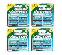 Cartucce vettoriali Gillette lama 24 lame adatta per ricarica Contour Atra Pl...
